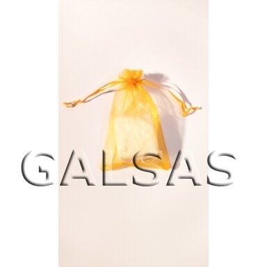Orange Organza Gift Bags, 9 x 12 cm, Pack of 100 Orange Organza Gift Bags, 9 x 12 cm, Pack of 100