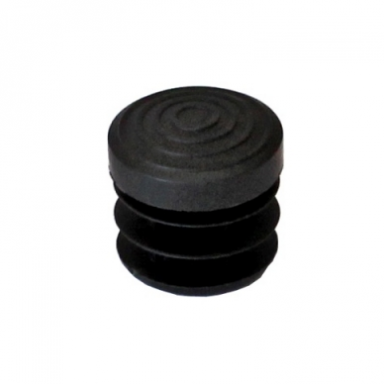 Plastic inner end cap for 25 mm tube