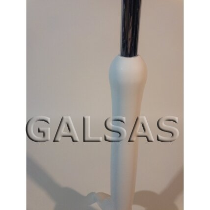Bracket holder for a dress form (tailoring mannequin). Lacquered tinted white wood 1 Bracket holder for a dress form (tailoring mannequin). Lacquered tinted white wood 1