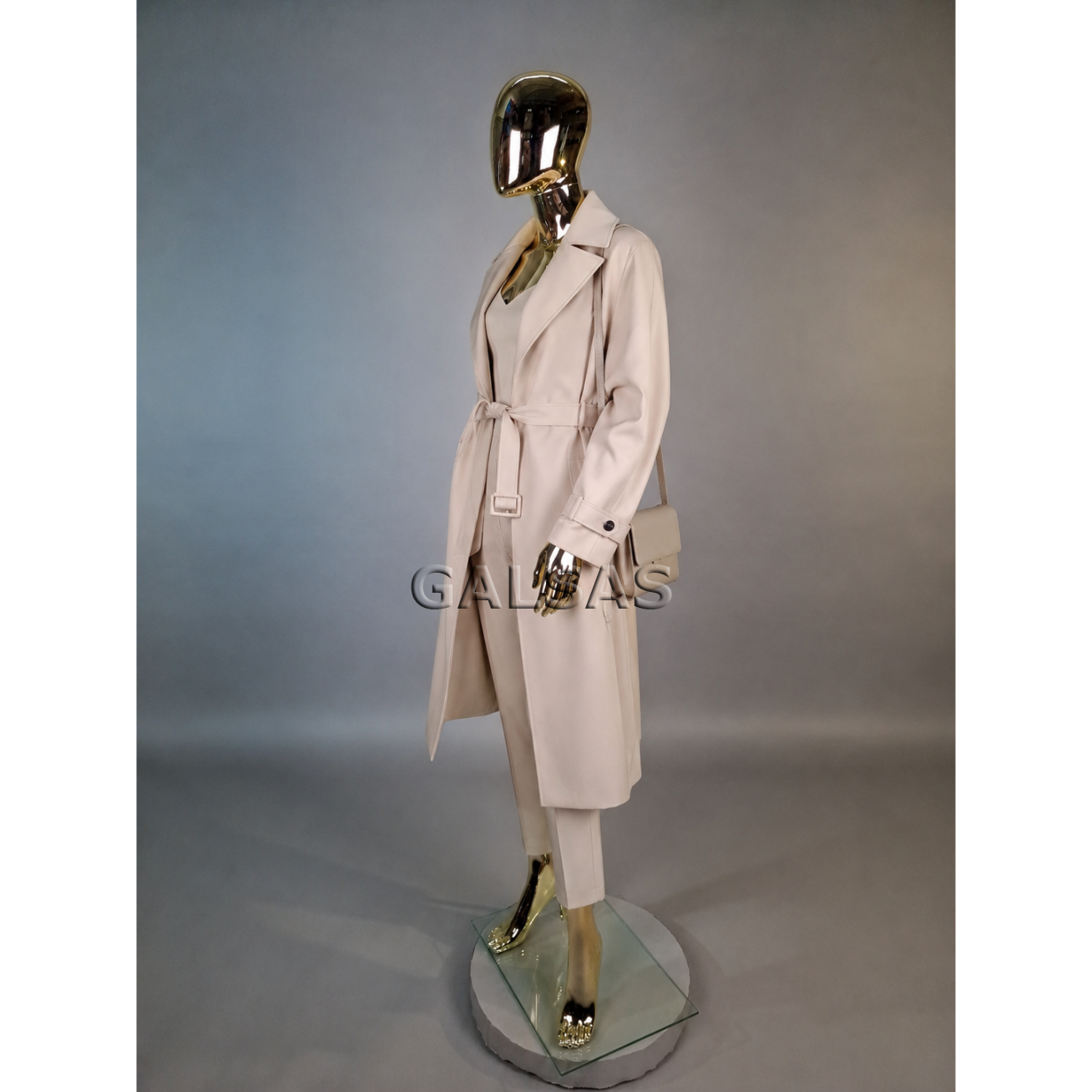 Gold Female Full-Body Mannequin BF5-GOLD - full-body. Plastic. 3
