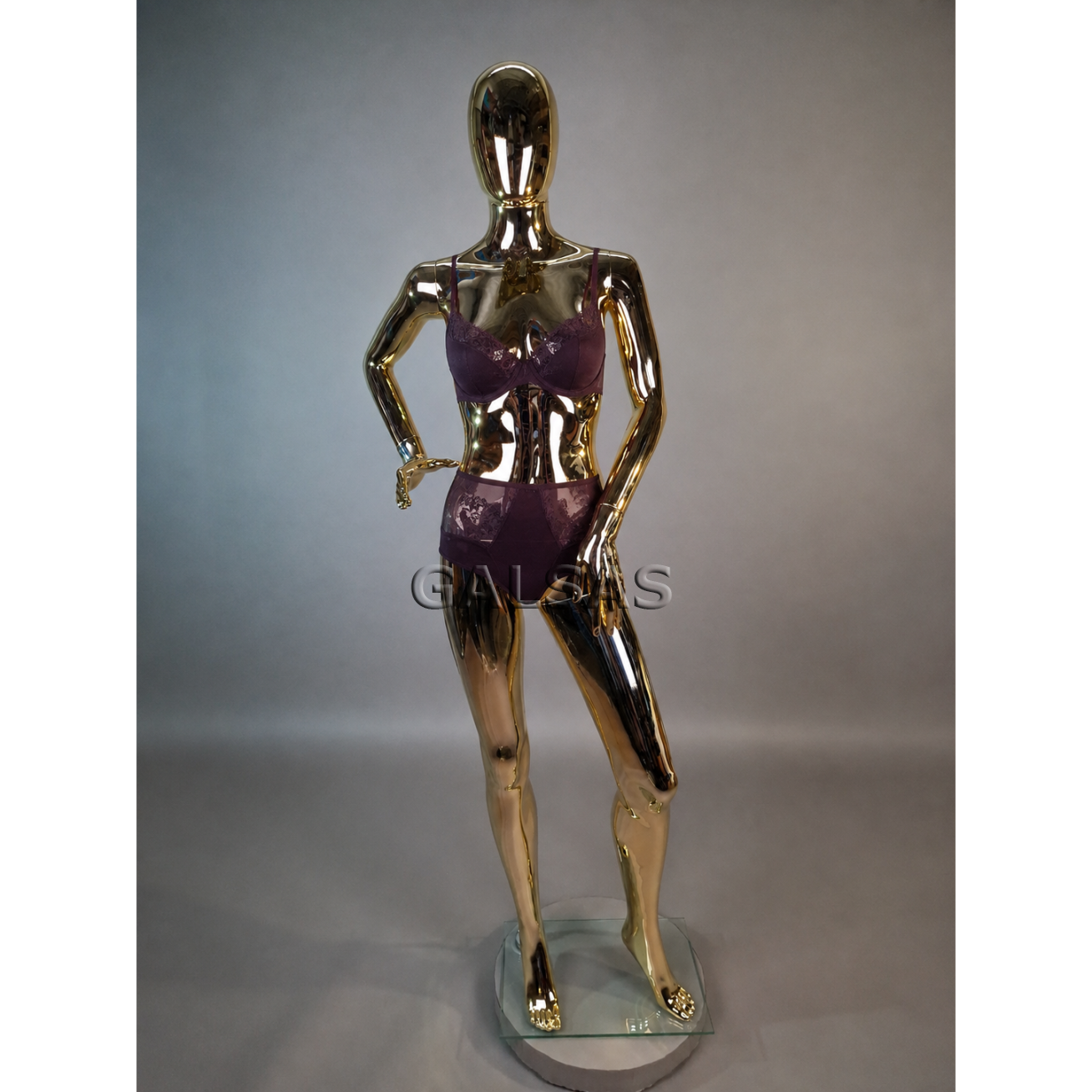 Gold Female Full-Body Mannequin BF5-GOLD - full-body. Plastic. 5 Gold Female Full-Body Mannequin BF5-GOLD - full-body. Plastic. 5