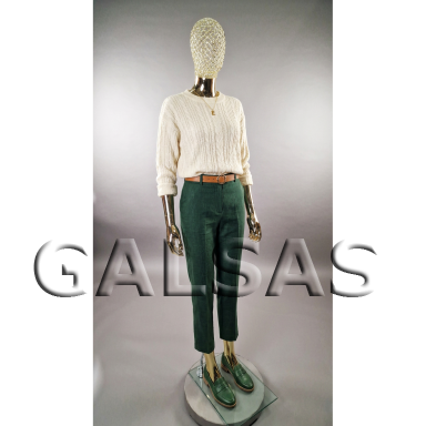 Gold Female Mannequin with Metal Head – Model BF6-TIN-GOLD. Full-Body. Gold Female Mannequin with Metal Head – Model BF6-TIN-GOLD. Full-Body.