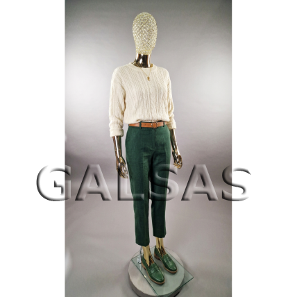 Gold Female Mannequin with Metal Head – Model BF6-TIN-GOLD. Full-Body. 1 Gold Female Mannequin with Metal Head – Model BF6-TIN-GOLD. Full-Body. 1