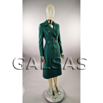 Gold Female Mannequin with Metal Head – Model BF6-TIN-GOLD. Full-Body. 10