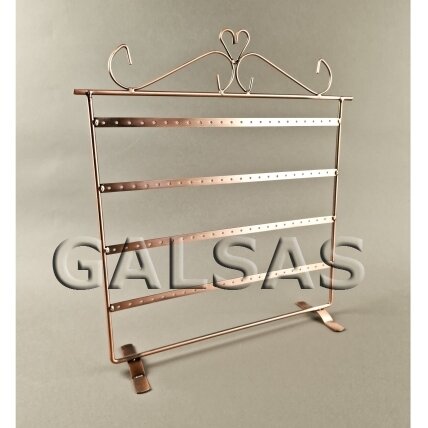 Earring Display Stand. Copper metal. 1 Earring Display Stand. Copper metal. 1
