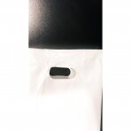 Baltas pirkinių maišelis su rankena - plastikinis, 40 x 50 cm, 100 vnt/įpakavimas