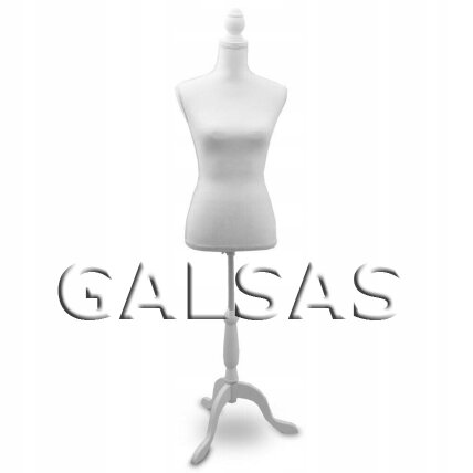 Replacement White Fabric Cover for "Extended" Dress Form Model 6 Replacement White Fabric Cover for "Extended" Dress Form Model 6
