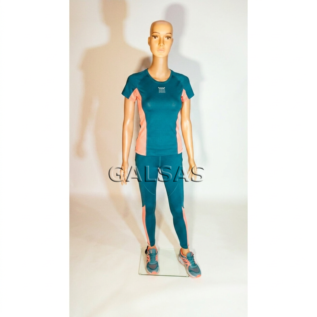 Female Full-Body Mannequin XMA-07, with Face, Skin Tone 10