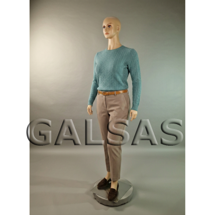 Female Full-Body Mannequin MOT-K-K-3(2XL), with Face, Skin Tone. Material: fiberglass. Stand/base sold separately 5 Female Full-Body Mannequin MOT-K-K-3(2XL), with Face, Skin Tone. Material: fiberglass. Stand/base sold separately 5