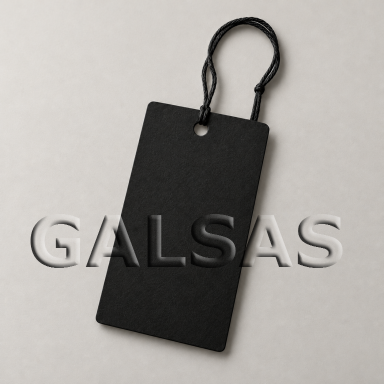 Tag Label 30 x 50 mm for Product Marking. Black color Tag Label 30 x 50 mm for Product Marking. Black color