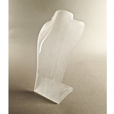 Necklace Display Bust for chains, jewelry and fashion jewelry. Plastic. Height 24 cm