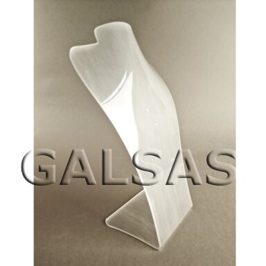 Necklace Display Bust for chains, jewelry and fashion jewelry. Plastic. Height 24 cm