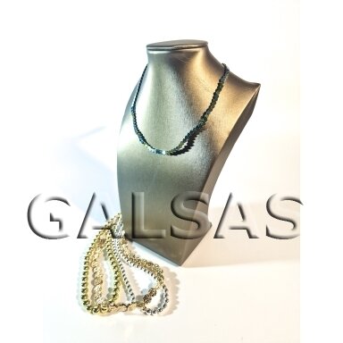 Necklace Display Bust for chains, necklaces, jewelry and fashion jewelry. Available height: 25 cm