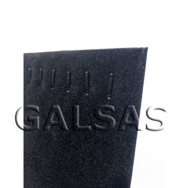 Chain and Bracelet Display Stand, L-Shape, Black Velvet