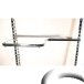 Vaateripustin - rei'itettyyn profiiliin - L-muotoinen, pituus 1200 mm, kromi. Vaateripustin - rei'itettyyn profiiliin - L-muotoinen, pituus 1200 mm, kromi.