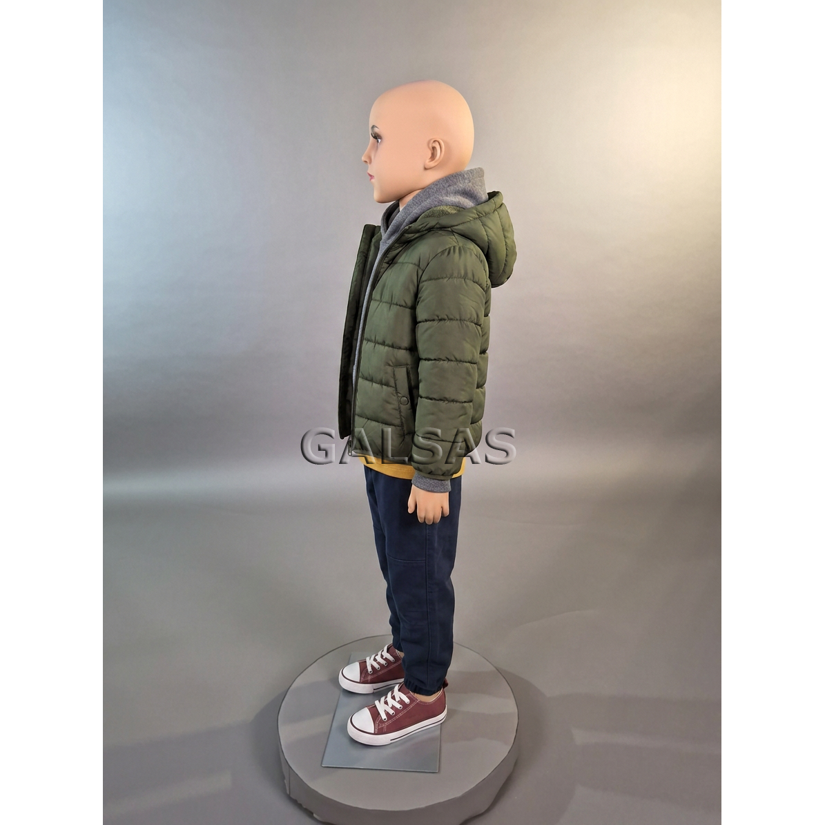 Full-Body Child Boy Mannequin VAI-11-PLI-BER, with Face, Skin Tone. Plastic. 3 Full-Body Child Boy Mannequin VAI-11-PLI-BER, with Face, Skin Tone. Plastic. 3