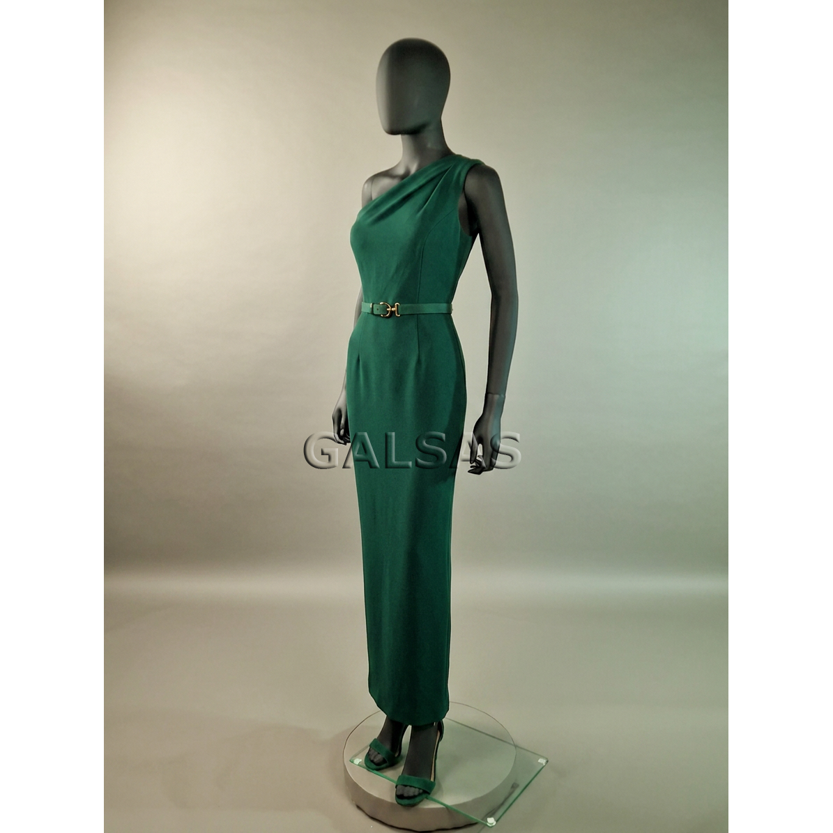 Female Full-Body Mannequin, Model BF6-J-MAT, Matte Black. Plastic. 7