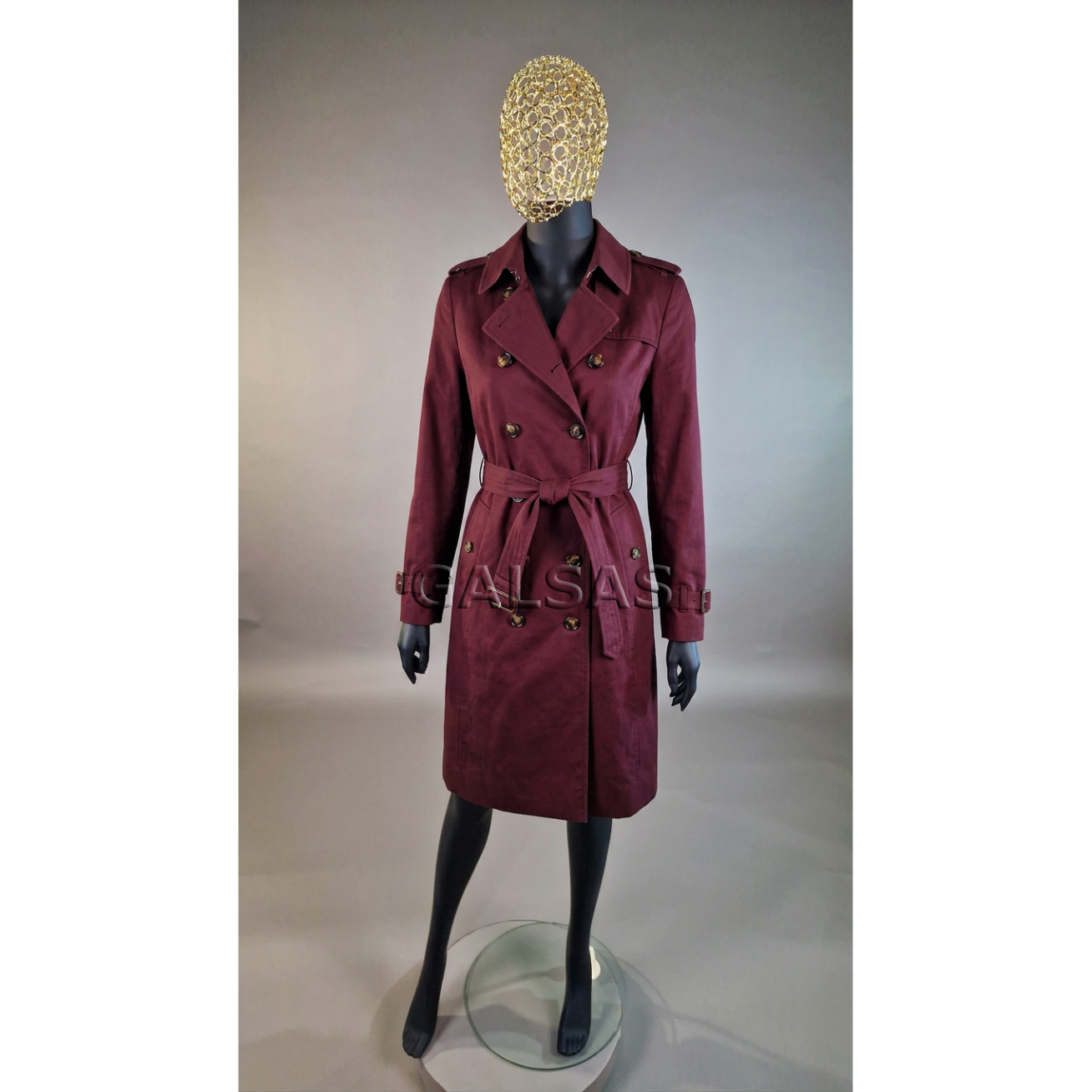 Matte Black Female Full-Body Mannequin with Mesh Head, Model 1017D-TINKL-J-MAT. Plastic. 1