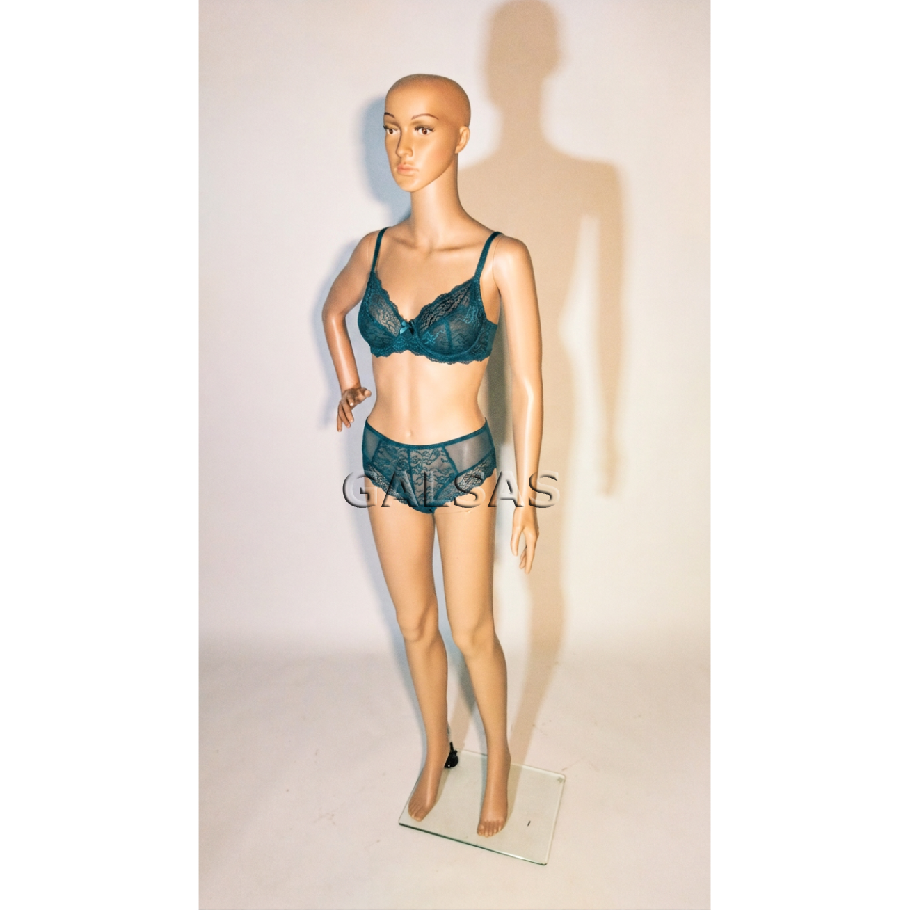 Female Full-Body Mannequin XMA-04, with Face, Skin Tone 7