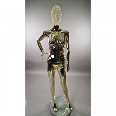 Gold Mannequin BF17-TINKL-GOLD - Female Gold Mannequin BF17-TINKL-GOLD - Female