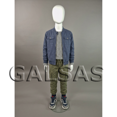 Child Mannequin VAI-B-MAT - Full-Body, Featureless Face, Matte White. H-147 cm Child Mannequin VAI-B-MAT - Full-Body, Featureless Face, Matte White. H-147 cm