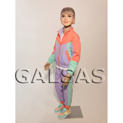 Child Full-Body Mannequin Girl 13-SUK-MER, with Face, Skin Tone. 3 Child Full-Body Mannequin Girl 13-SUK-MER, with Face, Skin Tone. 3