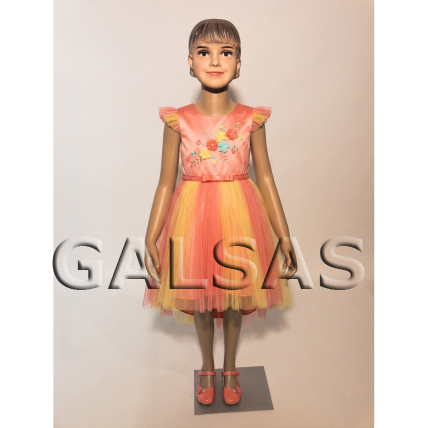 Child Full-Body Mannequin Girl 13-SUK-MER, with Face, Skin Tone. 1 Child Full-Body Mannequin Girl 13-SUK-MER, with Face, Skin Tone. 1