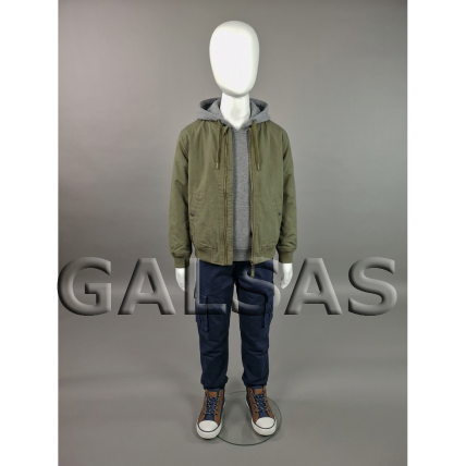 Child Mannequin VAI-B-MAT - Full-Body, Featureless Face, Matte White. H-147 cm 5 Child Mannequin VAI-B-MAT - Full-Body, Featureless Face, Matte White. H-147 cm 5