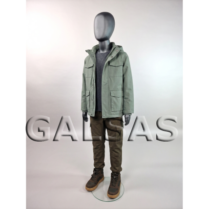 Child Full-Body Mannequin VAI-J-MAT, Featureless, Matte Black. H-147 cm 3 Child Full-Body Mannequin VAI-J-MAT, Featureless, Matte Black. H-147 cm 3