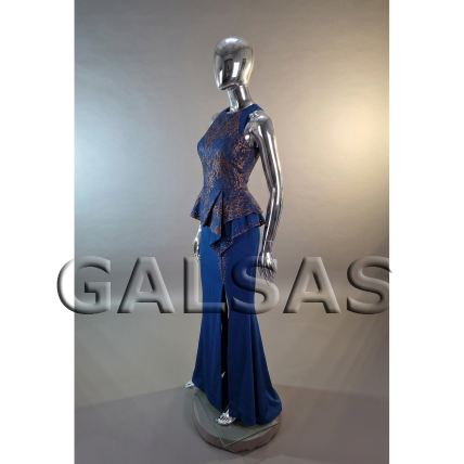 Matte White Female Full-Body Mannequin MAF13-B-MAT. Plastic. 7