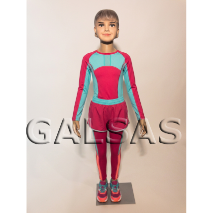 Girl Mannequin 11-SUK-MER - Full-Body, with Face, Skin Tone. 4 Girl Mannequin 11-SUK-MER - Full-Body, with Face, Skin Tone. 4