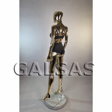 Gold Female Full-Body Mannequin BF1-GOLD - full-body. Plastic. 7 Gold Female Full-Body Mannequin BF1-GOLD - full-body. Plastic. 7