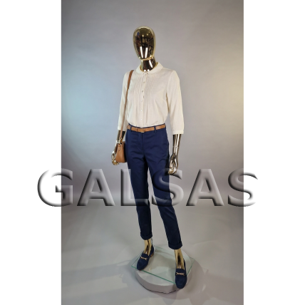 Gold Female Full-Body Mannequin BF1-GOLD - full-body. Plastic. 5