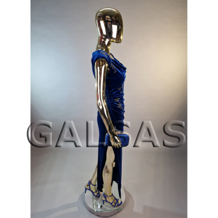 Gold Female Full-Body Mannequin BF2-GOLD. Plastic. 7