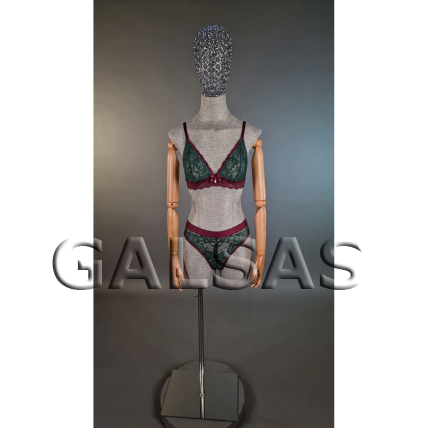 Linen Female Mannequin with Wooden Arms and a Silver Mesh Head - for Selling Clothing, Stores, Exhibitions 4 Linen Female Mannequin with Wooden Arms and a Silver Mesh Head - for Selling Clothing, Stores, Exhibitions 4