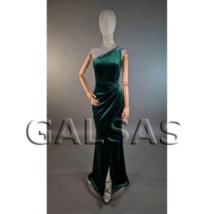 Female Mannequin T69 – full-body, linen-covered, with wooden arms. For displaying and selling clothing in stores and at exhibitions 1
