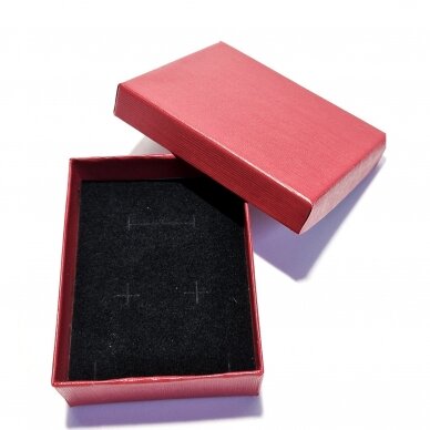 Dovanų dėžutė 7 x 9 x 3 cm(h) - spalvota, popierinė, dviejų dalių - žiedams, juvelyrikai, papuošalams, bižuterijai. Pakuotė 12 vnt