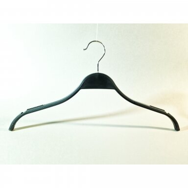 Plastic Clothes Hanger, 45 cm, Black Plastic Clothes Hanger, 45 cm, Black