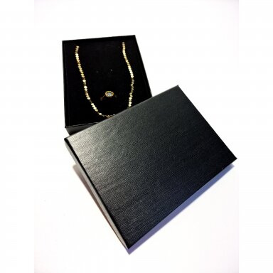 Paper Gift Box for Jewelry, Glossy Black, 12 x 16 x 3 cm (h), Pack of 6 Paper Gift Box for Jewelry, Glossy Black, 12 x 16 x 3 cm (h), Pack of 6
