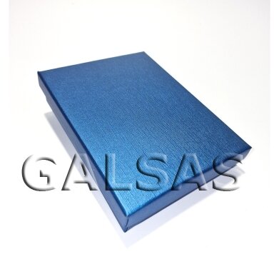 Paper Gift Box for Jewelry, Blue, 12 x 16 x 3 cm (h), Pack of 6 Paper Gift Box for Jewelry, Blue, 12 x 16 x 3 cm (h), Pack of 6