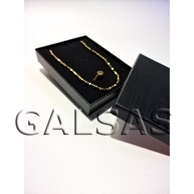 Glossy Black Paper Gift Box for Jewelry, 16 x 19 x 3 cm, Pack of 6 Glossy Black Paper Gift Box for Jewelry, 16 x 19 x 3 cm, Pack of 6