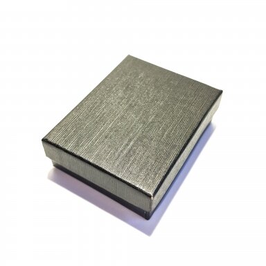 Black Paper Jewelry Gift Box with Velvet Foam Insert, 5 x 8 x 2.2 cm(h), Pack of 24 - Glossy Black Paper Jewelry Gift Box with Velvet Foam Insert, 5 x 8 x 2.2 cm(h), Pack of 24 - Glossy