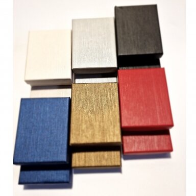 Mixed Color Paper Jewelry Gift Boxes, 7 x 9 x 3 cm, Pack of 12 Mixed Color Paper Jewelry Gift Boxes, 7 x 9 x 3 cm, Pack of 12