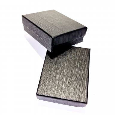 Paper Jewelry Gift Box with Velvet Foam Insert, Glossy Black, 8 x 11 x 3 cm, Pack of 12 Paper Jewelry Gift Box with Velvet Foam Insert, Glossy Black, 8 x 11 x 3 cm, Pack of 12