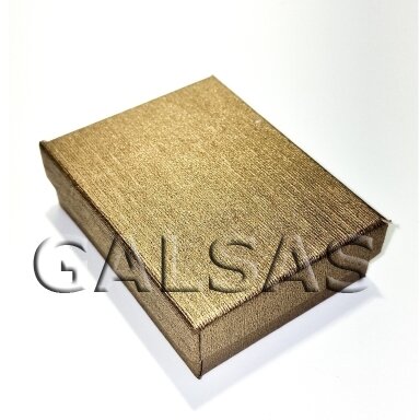Paper Gift Box for Jewelry, Brown, 8 x 11 x 3 cm (h), Pack of 12 Paper Gift Box for Jewelry, Brown, 8 x 11 x 3 cm (h), Pack of 12