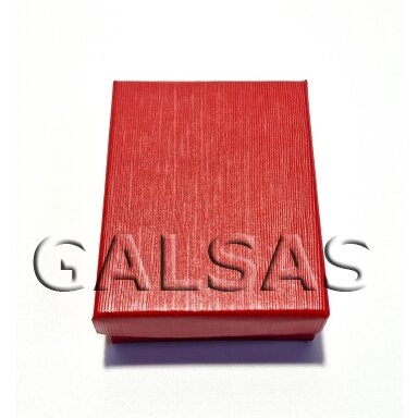 Paper Jewelry Gift Box, Red, 8 x 11 x 3 cm (h), Pack of 12 Paper Jewelry Gift Box, Red, 8 x 11 x 3 cm (h), Pack of 12