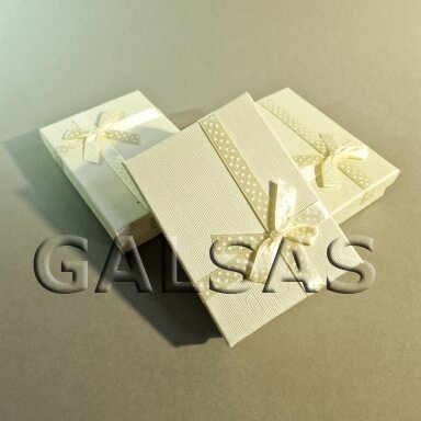 Paper Jewelry Gift Box with Foam Insert, Warm White, 8 x 11 x 3 cm, Pack of 12 Paper Jewelry Gift Box with Foam Insert, Warm White, 8 x 11 x 3 cm, Pack of 12