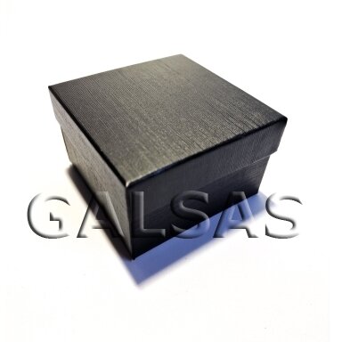 Paper Gift Box, Semi-Gloss Black, 9 x 9 x 5 cm (h), Pack of 6 Paper Gift Box, Semi-Gloss Black, 9 x 9 x 5 cm (h), Pack of 6