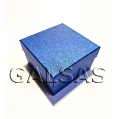 Paper Gift Box, Blue, 9 x 9 x 5 cm (h), Pack of 6 Paper Gift Box, Blue, 9 x 9 x 5 cm (h), Pack of 6