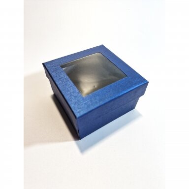 Blue Paper Gift Boxes 9 x 9 x 5-LAN Blue Paper Gift Boxes 9 x 9 x 5-LAN